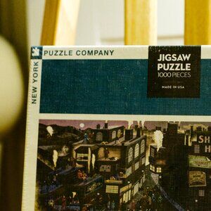 New York Puzzle Company Sherlock Holmes Literary Cover Art 1000 Piece Puzzle